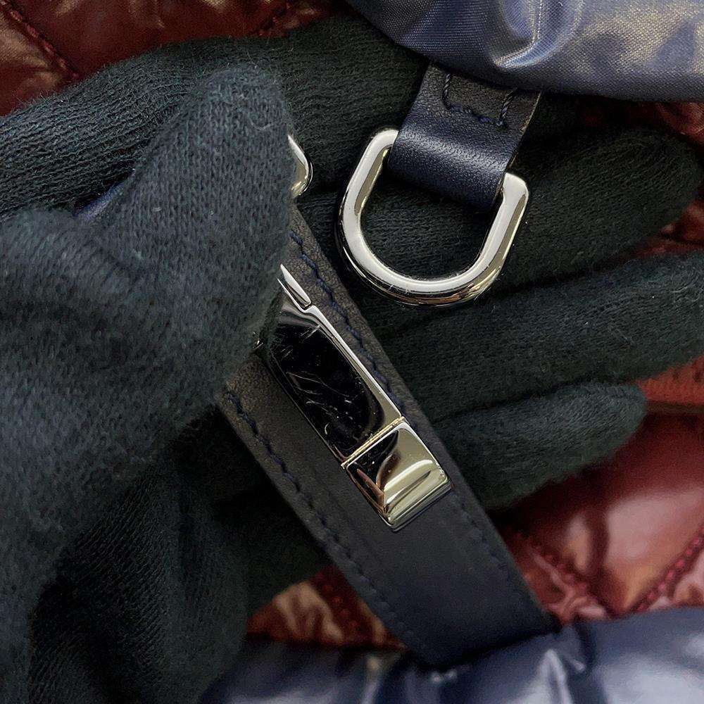 Chanel Coco Cocoon Size Mm Nylon Navy #90904C87B - Picture 9 of 15